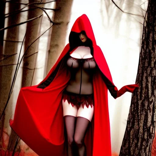 sultry red riding hood aroused