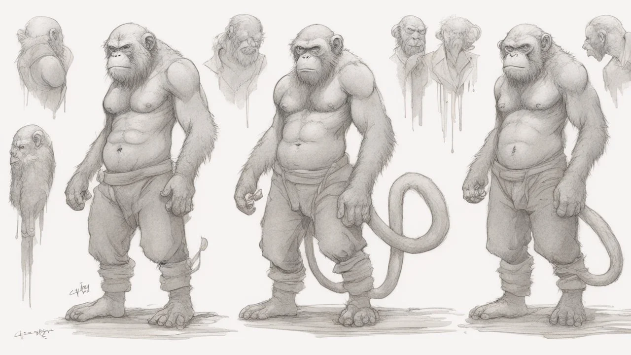 monkeyman by kim Jung gi