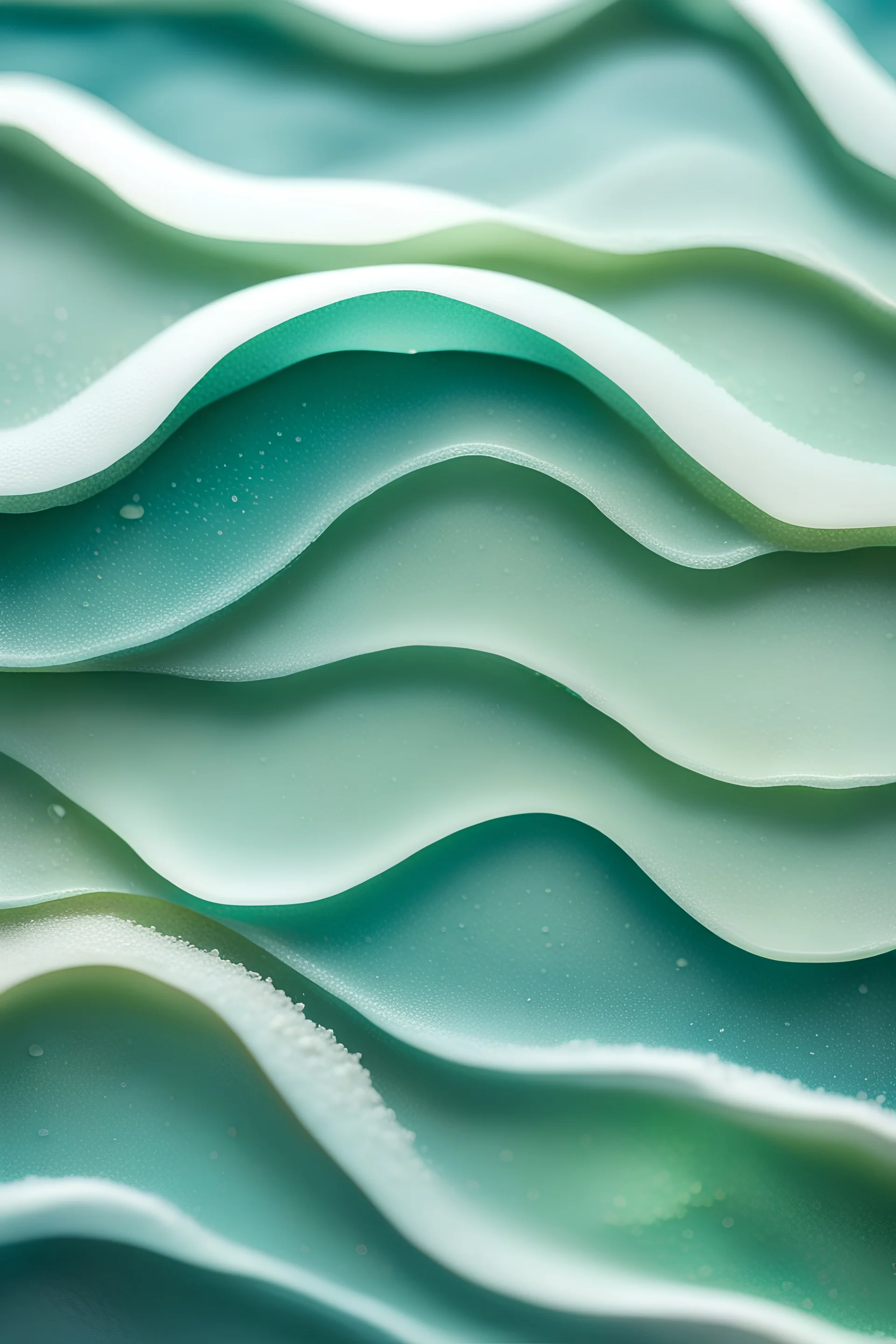 close up sea glass slices that look like a wave iphone background