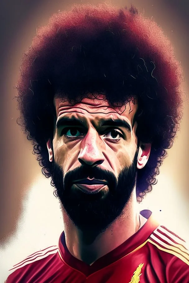 mo salah .cartoon 2d