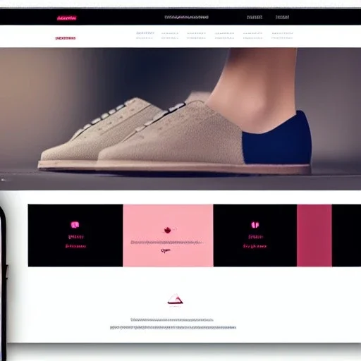 beautiful webite for shoes, ui, ux, ui/ux, website