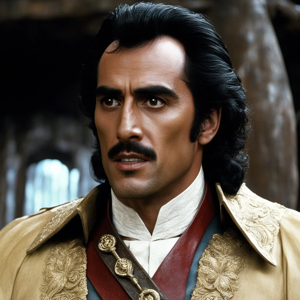 [photo from from Evil dead] Pablo Simon Bolivar as El Cheffe