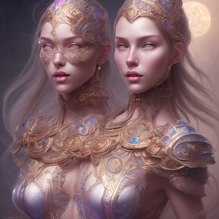 fantasy magic, intricate, sharp focus, illustration, highly detailed, digital painting, concept art, artgerm and paul lewin and kehinde wiley, masterpiece sexy lips with a smile Celtic Lord body lord outer space pretty, pink blue