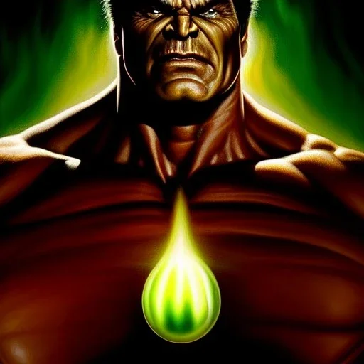 Ultra detailed fullbody Portrait in oil on canvas of The Immortal Hulk, extremely detailed digital painting, extremely detailed face,crystal clear Big Glowing eyes, mystical colors ,perfectly centered image, perfect composition, rim light, beautiful lighting, 8k, stunning scene, raytracing, anatomically correct, in the style of robert e howard and Ken Kelley and Ohrai Noriyoshi and Simon Bisley and tomzj1