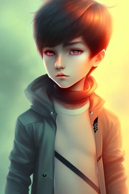 Shota, cute, portrait