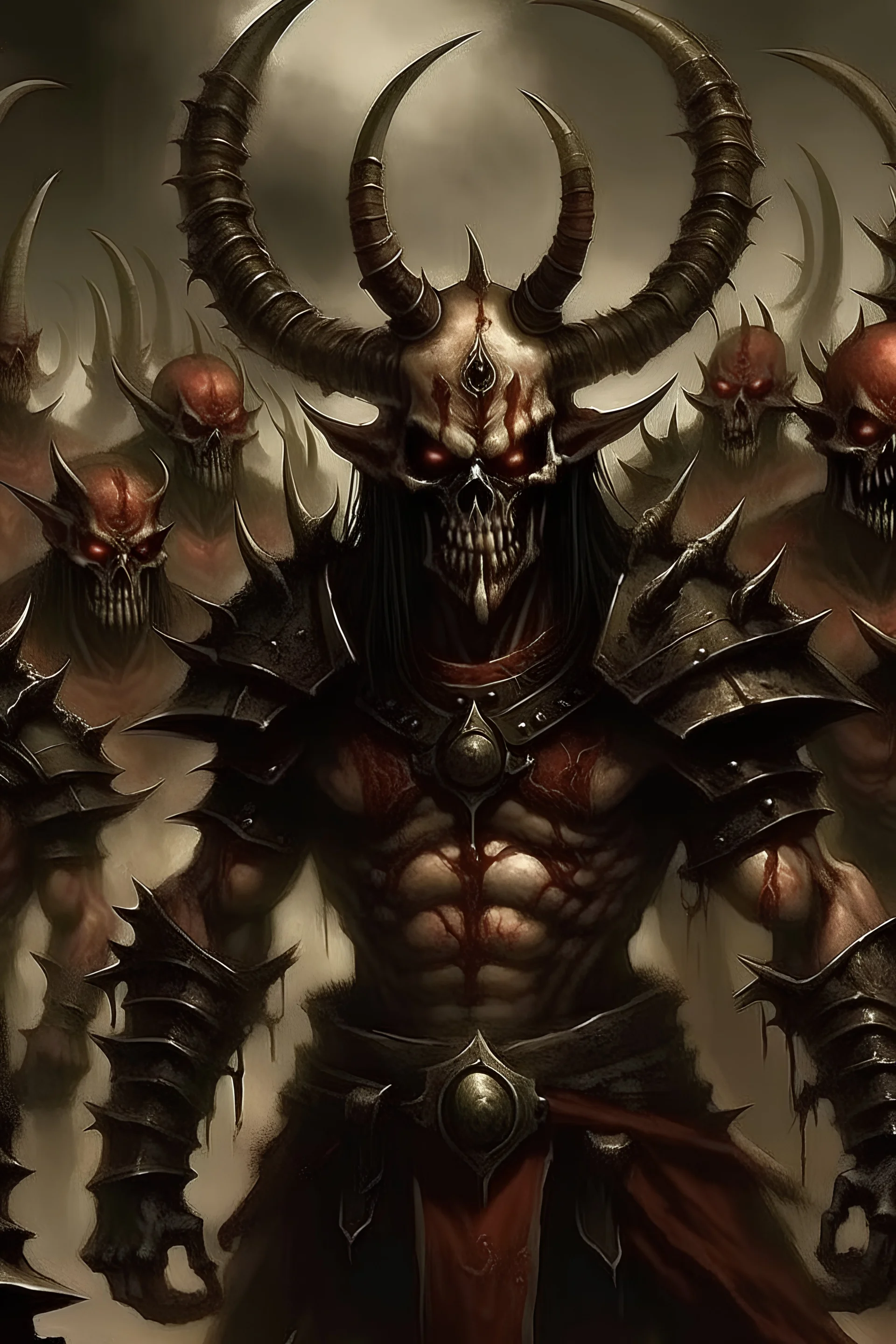One-Eyes, demonic army, warmongering barbarians