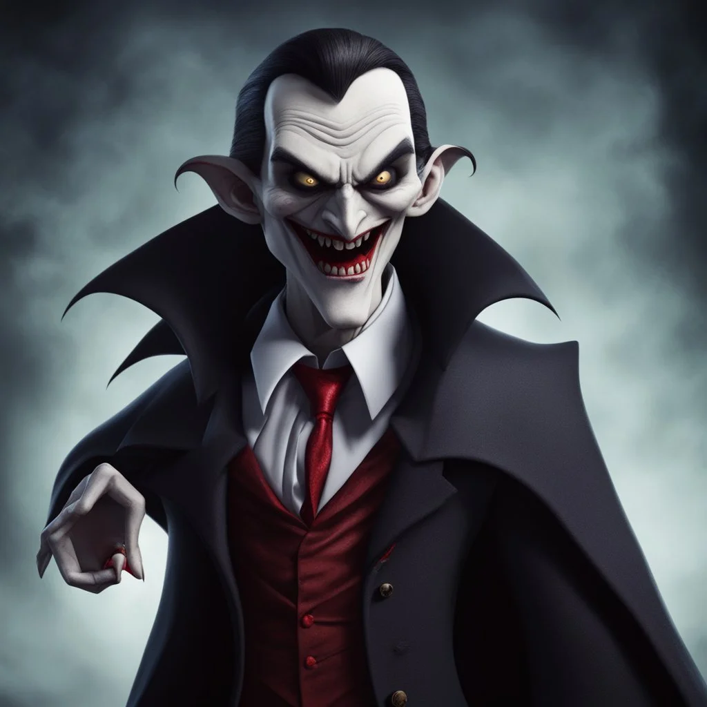 SCARY ANIMATED DRACULA