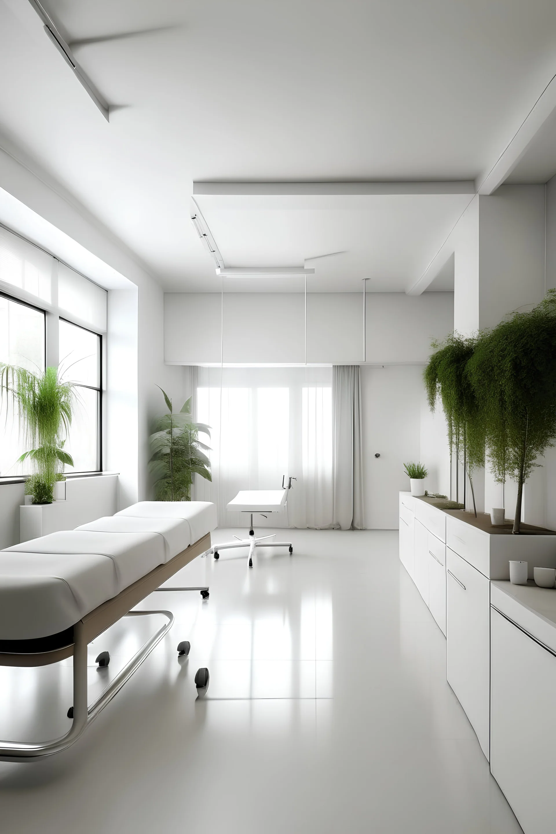 interior of a clinic of wellness/health/aesthetic