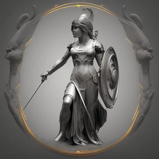 a greek marmor statue of athena, steam punk, scary, horror, realistic, made in octane, cinematic, movie, CGI, ultra-realistic, extremely detailed octane rendering, 8K, VRAY Super Real ar 2:3, dof photorealistic futuristic 50mm lens hard lighting dark gray tintype photograph, realistic lighting, sephia colors