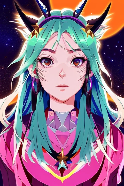 A striking and modern anime PFP (Profile Picture) featuring an AI-generated depiction of a lady representing the Capricorn starsign is becoming increasingly popular among teens. The design is characterized by vibrant, eye-catching colors and intricate details that capture the essence of the starsign's free-spirited and adventurous nature