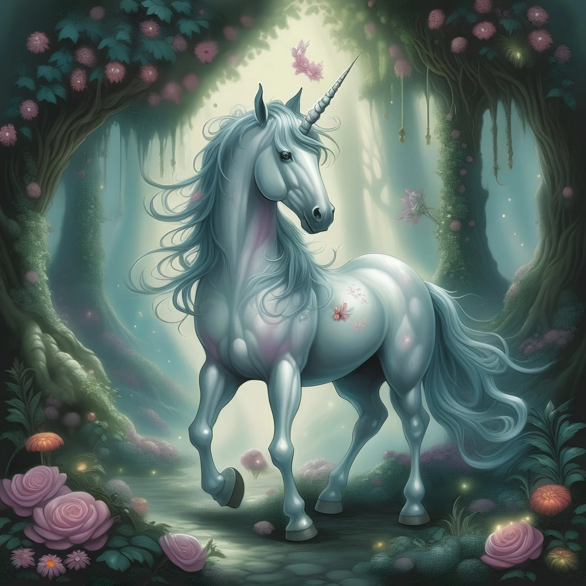 licorne enchantée