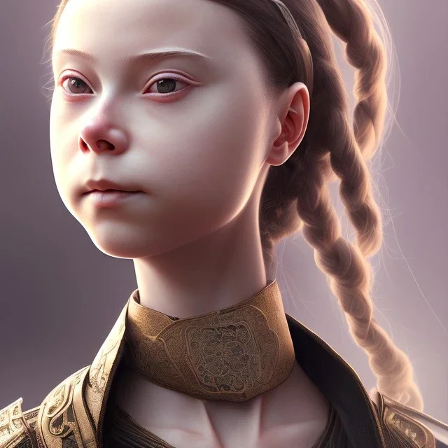  Greta Thunberg Detailed sad anime Kunoichi upset man, intricate details, full body portrait, keep head in frame, slight, black Japanese motif, concept art, highly detailed, digital painting, concept art, sharp focus, illustration, art by Yoji Shinkawa, WLOP and greg rutkowski and alphonse mucha and artgerm and yanjun Chen and Junji ito and Makoto Shinkai, HDR, octane render