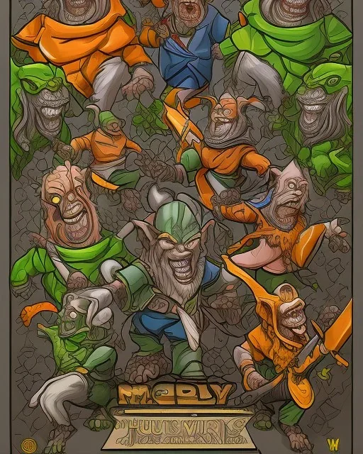 Human colored goblins