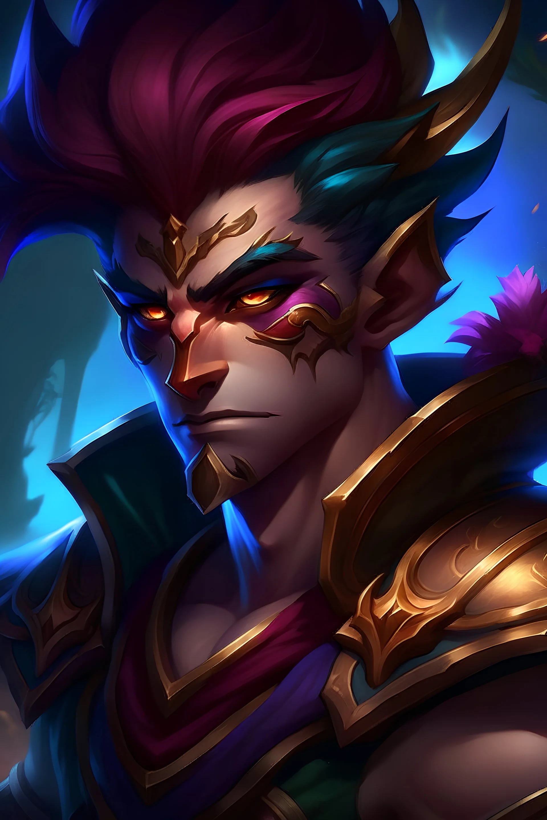 profile picture rakan from league of legends