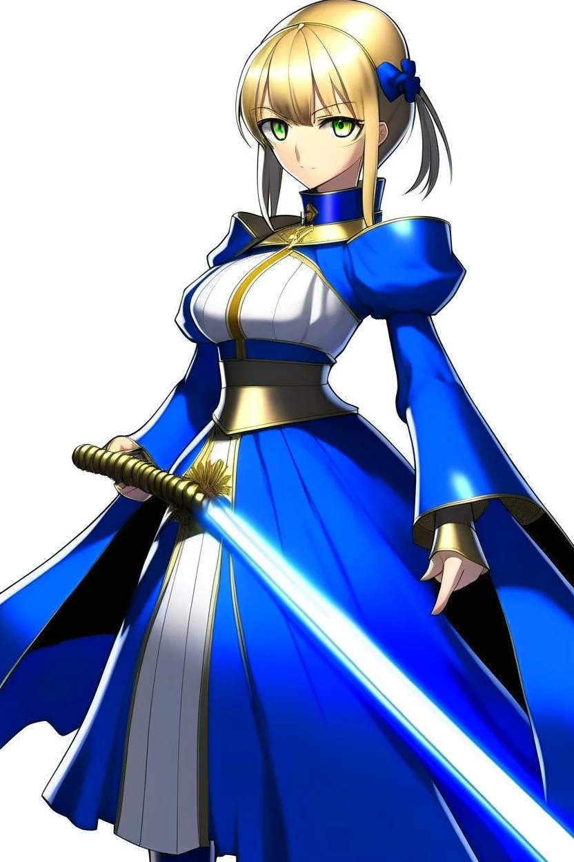 Saber from fate's stay night render