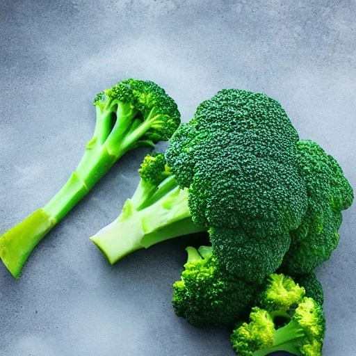 Broccoli på is