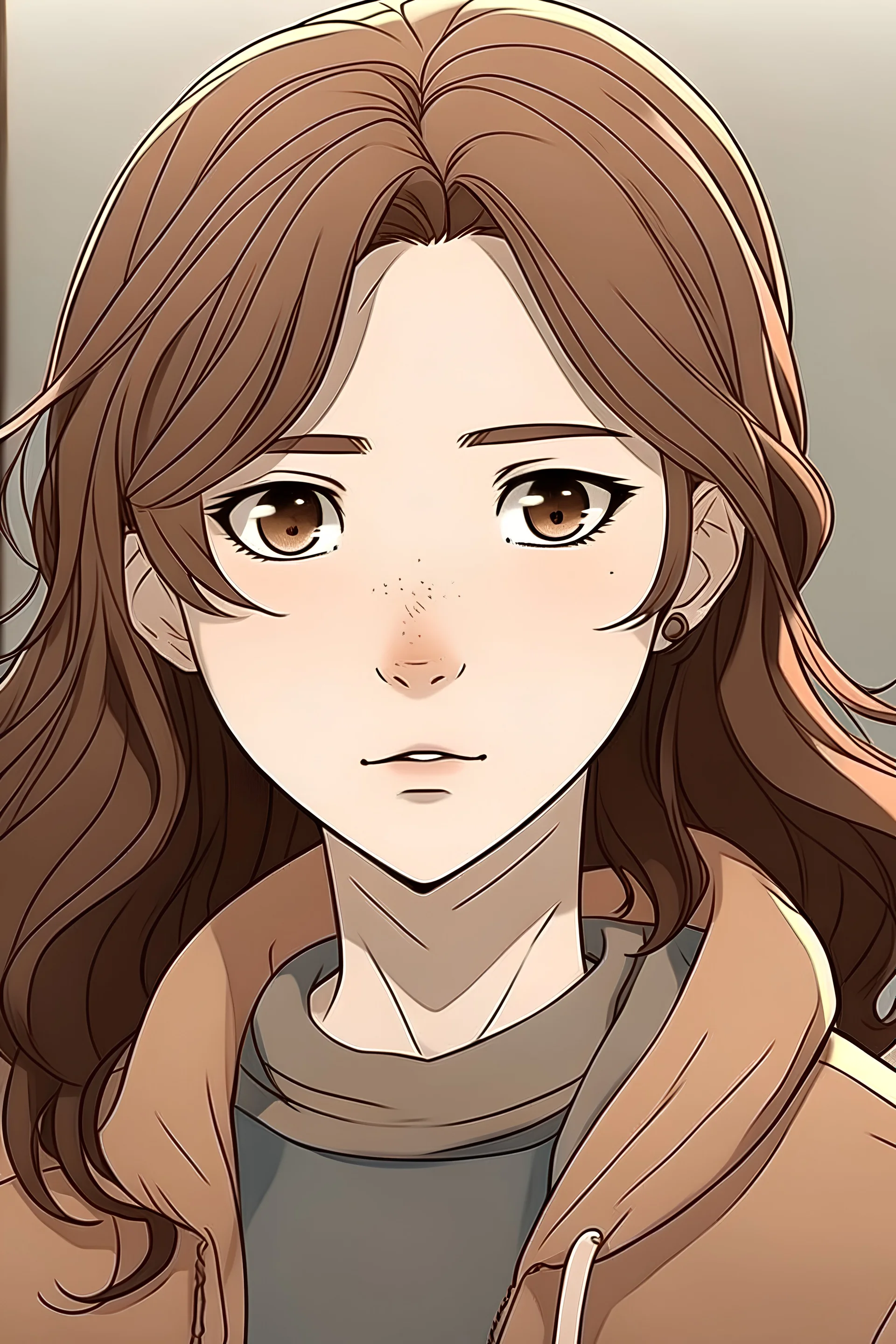 Rena dans le webtoon "regina rena aux impardonnés"