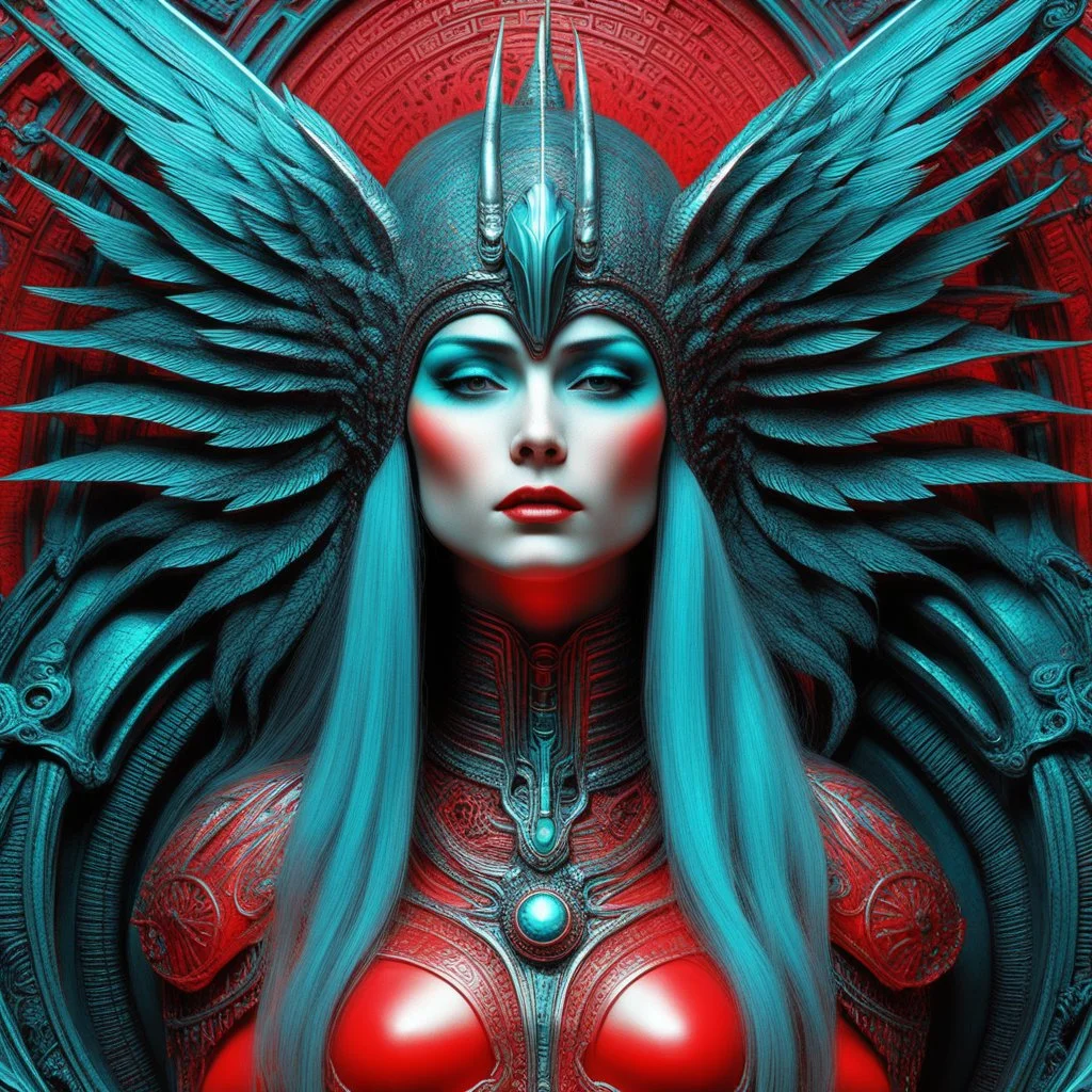 [3D anaglyph red-cyan glasses required for this art by H R Giger for Heavy Metal cover] Oh-oh-oh, oh-oh-oh-oh-oh-oh I'll never be Maria Magdalena (You're the creature of the night) Maria Magdalena (You're a victim of the fight) (You need love) Promise me delight