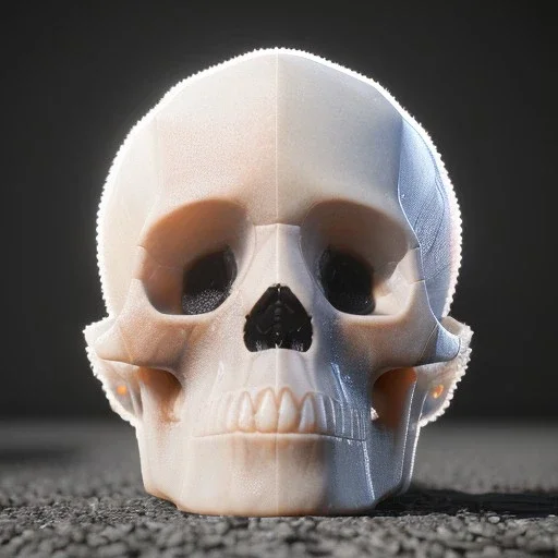 analog style,ice crystal skull portrait, simmetric eyes, ambient, ultra realistic photo, unreal engine, paloroid, 100mm --aspect ratio 1:1