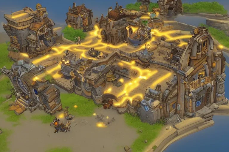 Torchlight 2 architecture gold mine concept in overwatch