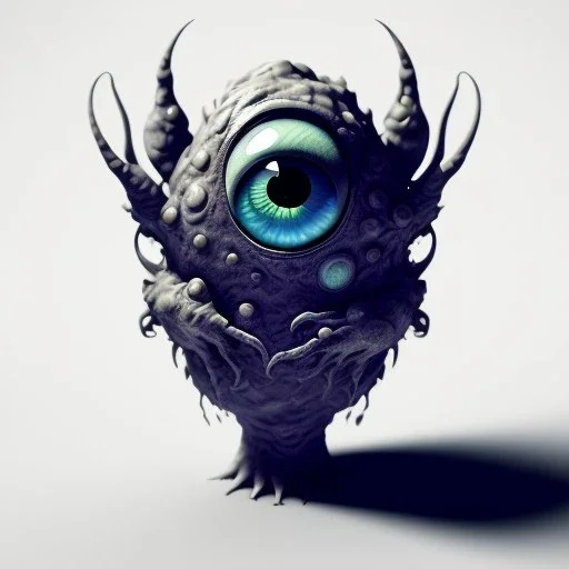 Cute fluid ink creature, big black eyes, unreal engine 5, 8k resolution, photorealistic, ultra detailed, by greg rutowski