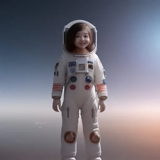 A girl with a dream of going to space one day and a bright future at head of her