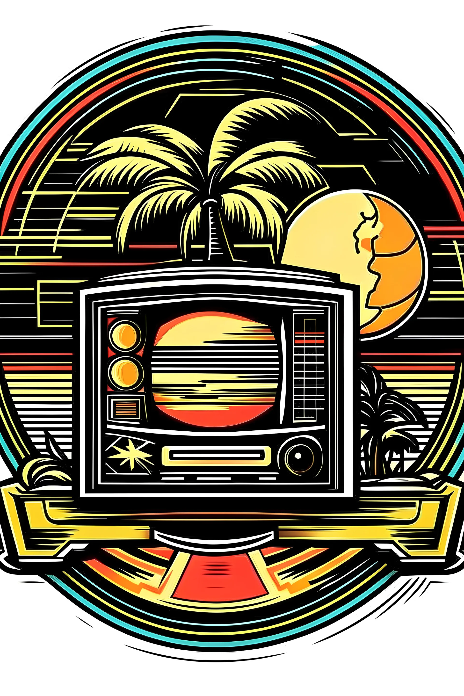 The logo of the cafe for fans of TV series