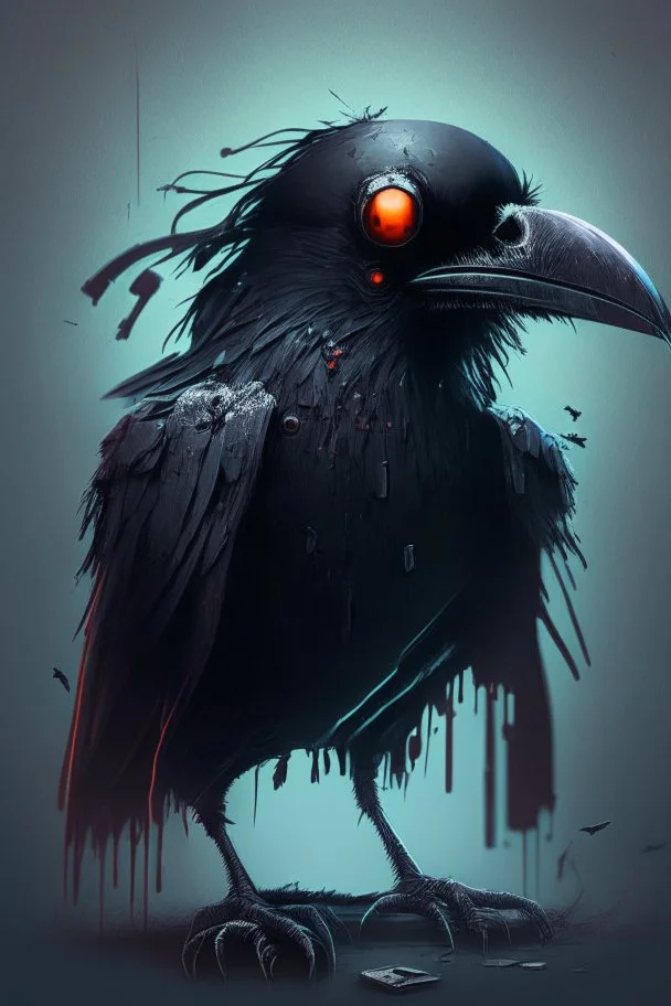 horror gaming crow