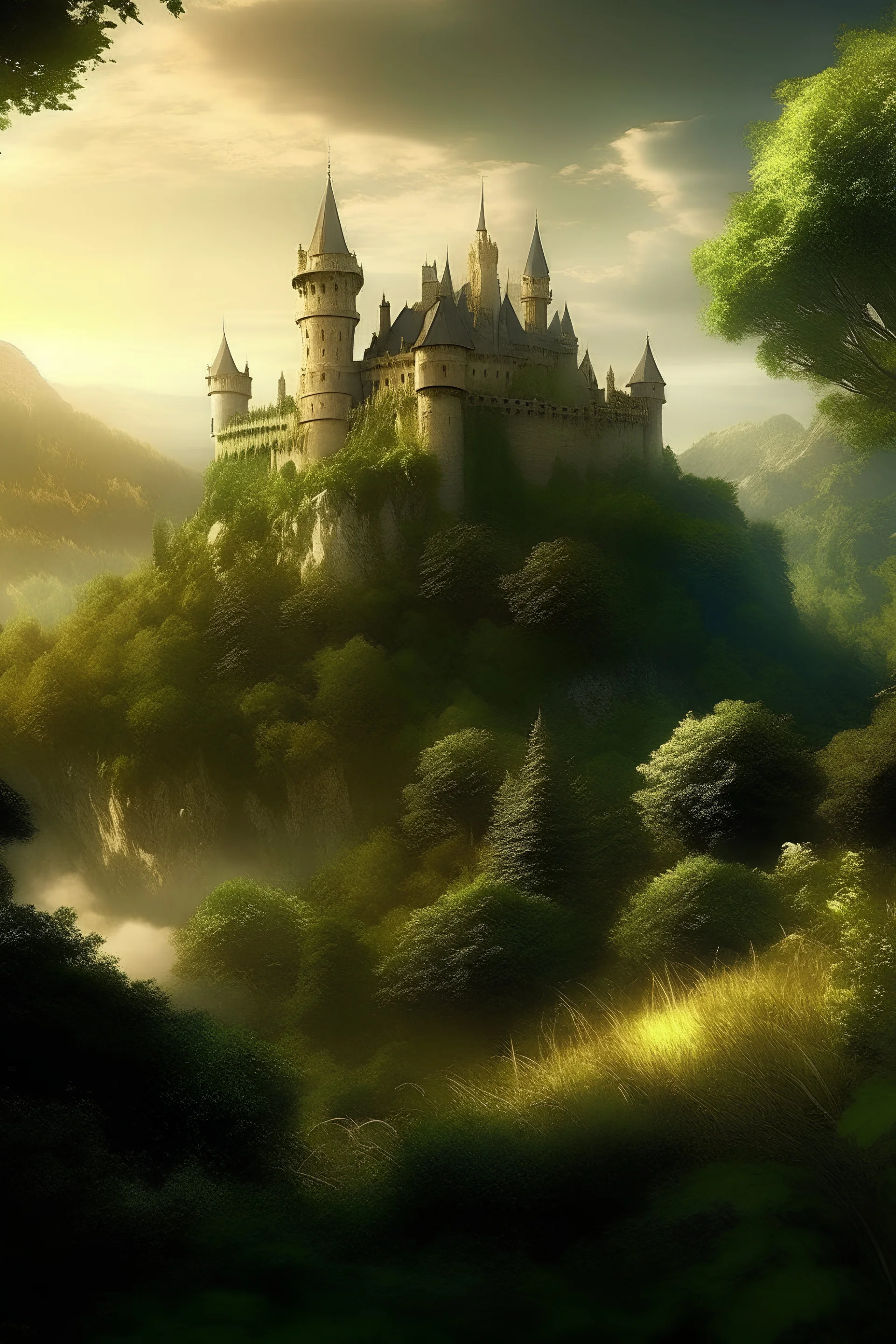 solstice summer In an ancient kingdom, a magnificent castle stood atop lush mountains. . Legend had it that this castle concealed a mysterious treasure, solstice summer