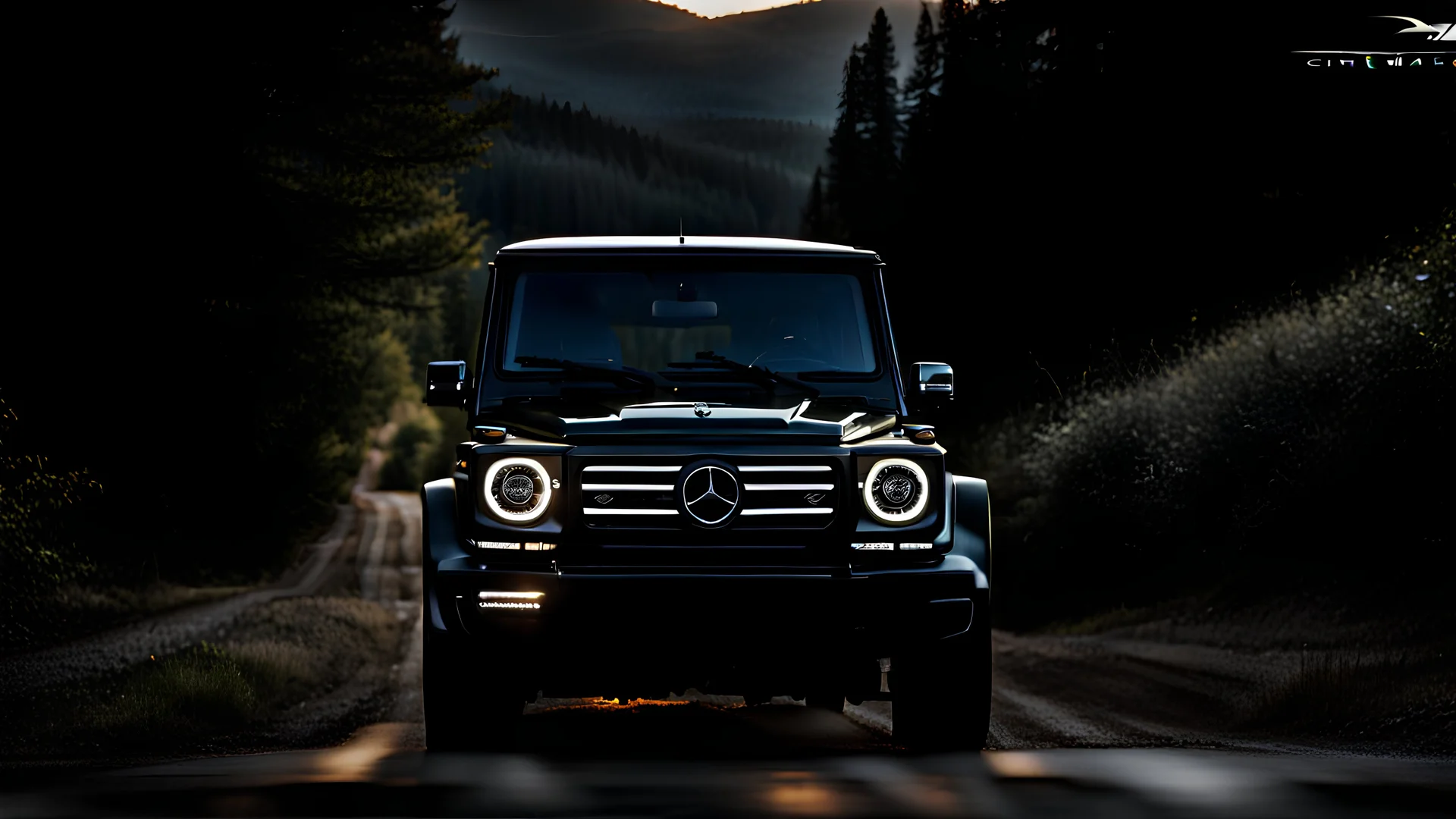 Dodge G-Class, rear view, desktop wallpaper, 4K, Cinematic