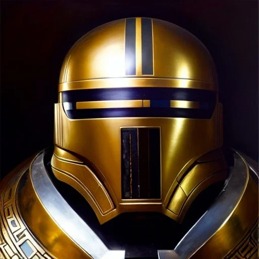 portrait 'star wars helmet',ancient metal armor and helmet ,painting by gaston bussiere, greg rutkowski, yoji shinkawa, yoshitaka amano, tsutomu nihei, donato giancola, tim hildebrandt, oil on canvas, cinematic composition, extreme detail,fit full head inside picture,16k