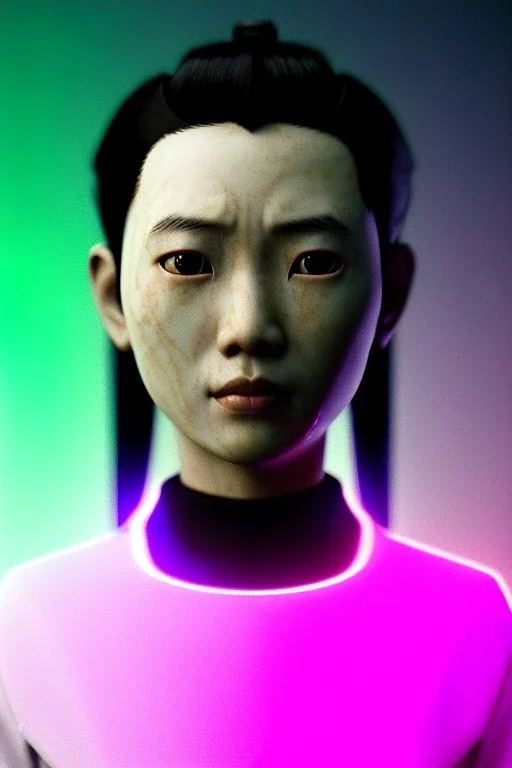 portrait, Asian cyborg woman, samurai warrior :: symmetry photography, cyberpunk style, pink hair, perfect eyes, samurai helmet, samurai mask, black samurai army, katana, japanese traditional ornaments, pink, white, black, glow eyes, cinematic, Ultra realistic, dark scene, soft color, highly detailed, unreal engine 5, RTX, ultra detail, 3d, finely drawn, high definition.