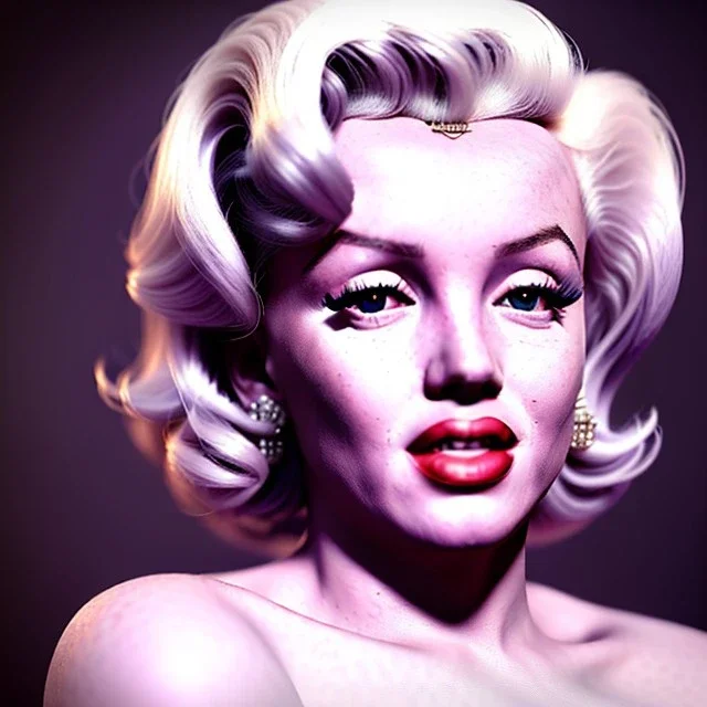 Realistic image portrait, Marylin Monroe, 2020 fashion style, highly detailed, unreal engine 5, ray tracing, RTX, lumen lighting, ultra detail, volumetric lighting, 3d, finely drawn, high definition, high resolution.