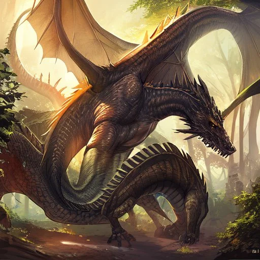 cute dragon 3D