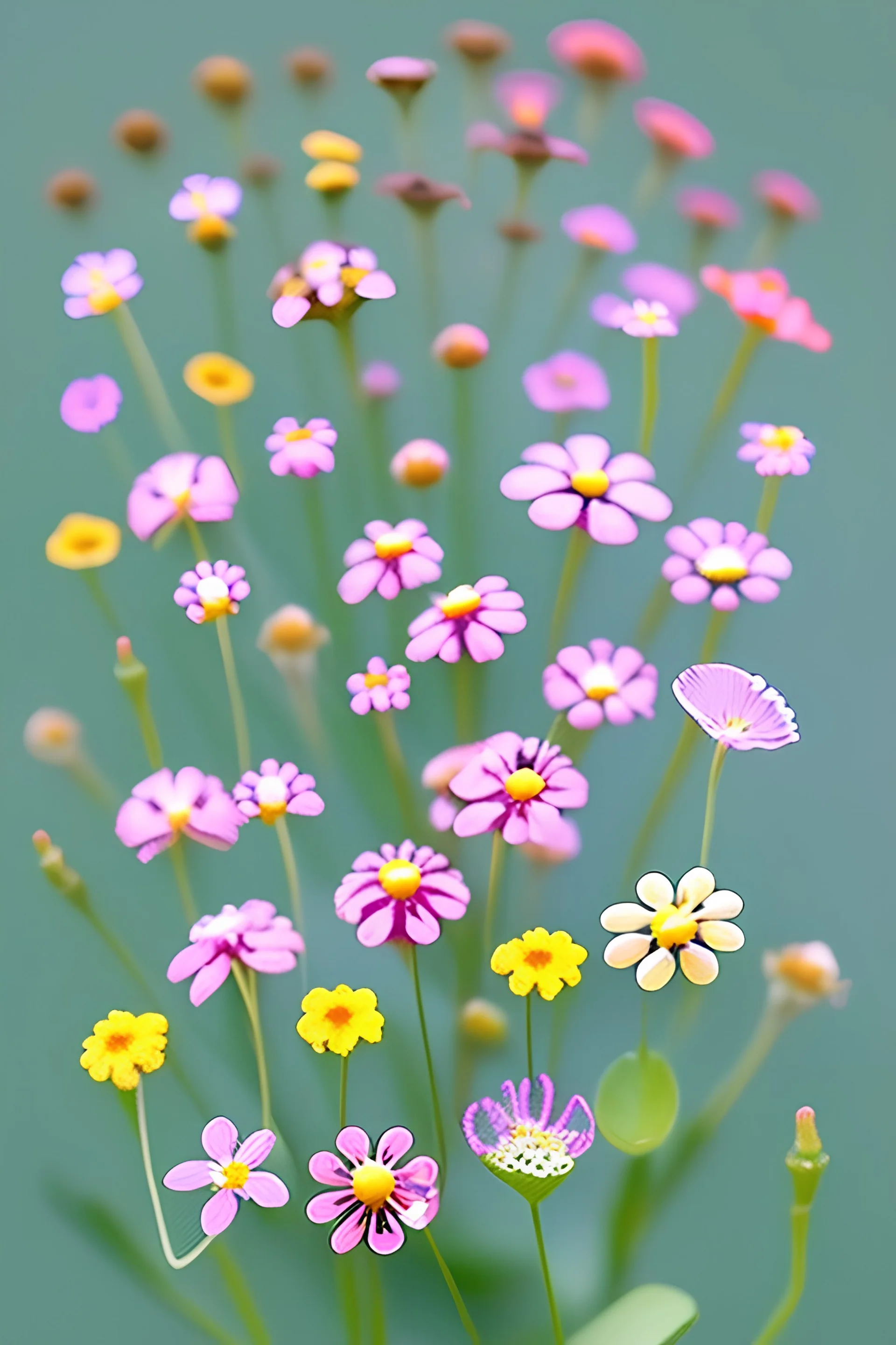 Lots of tiny flowers