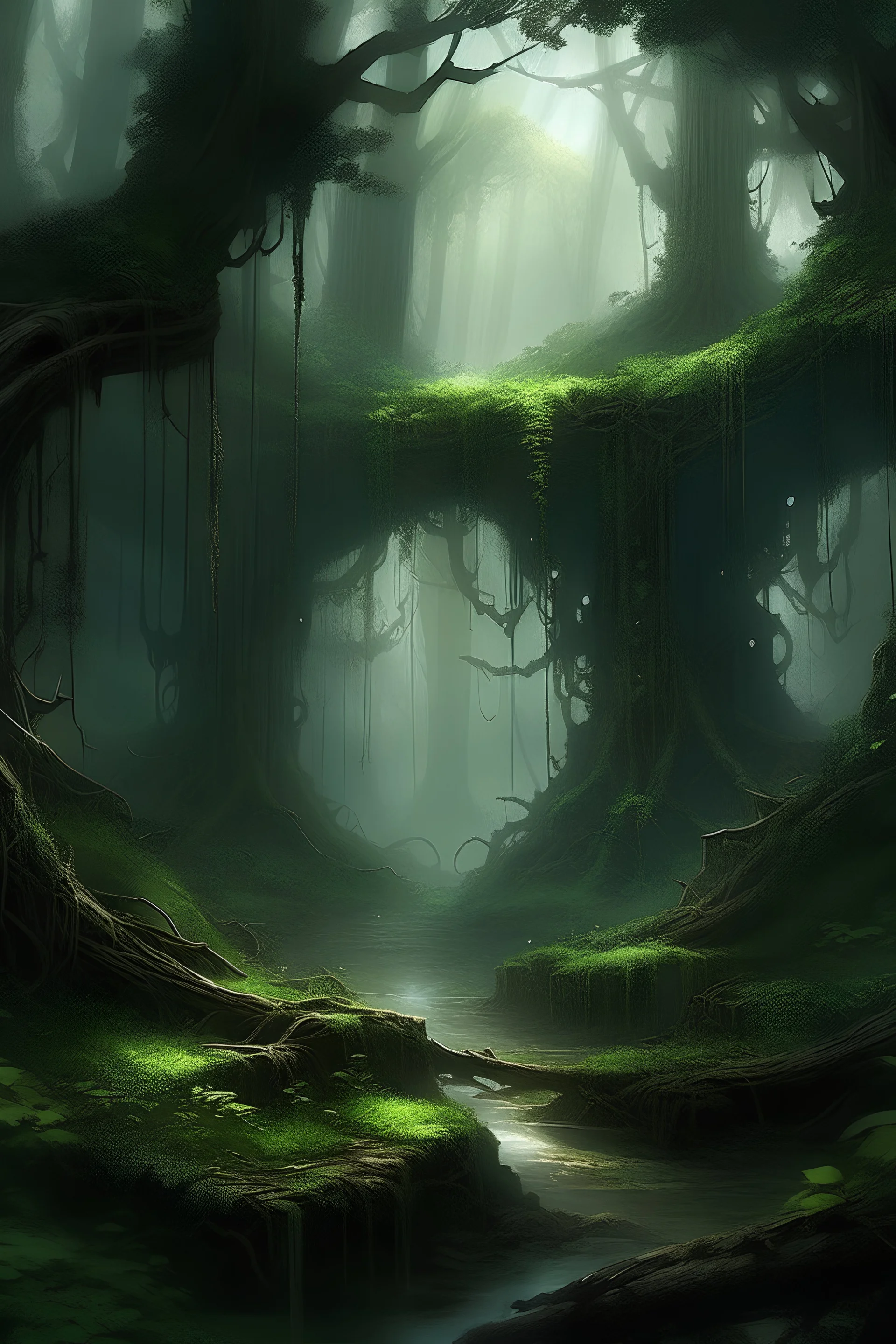 weeping forest