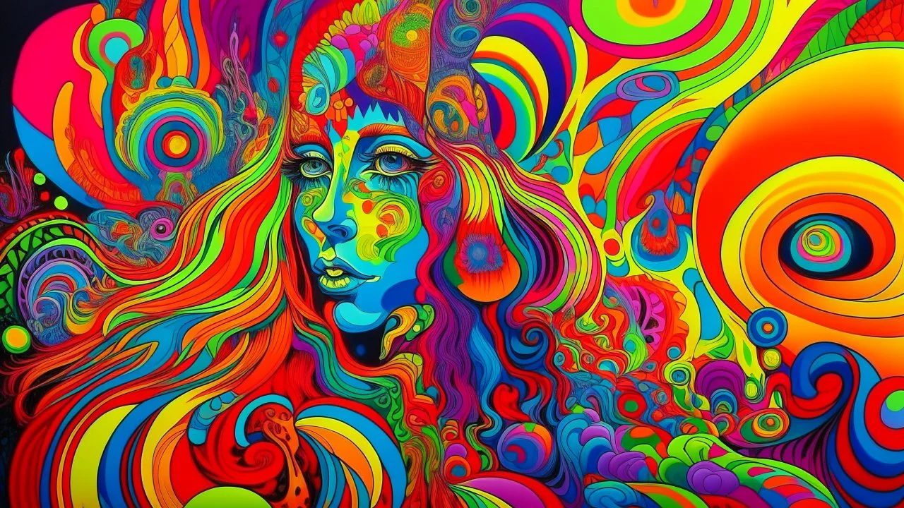 show me psychedelic painting