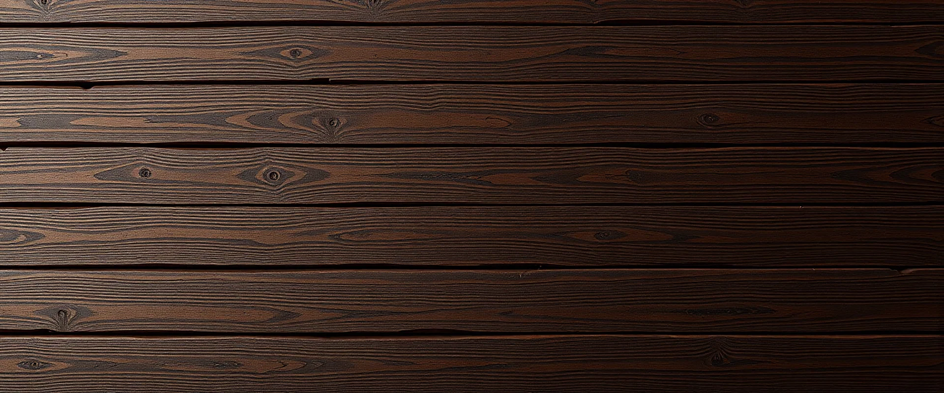 even horizontal wooden planks painted dark brown, no gaps, consistent lighting, game art