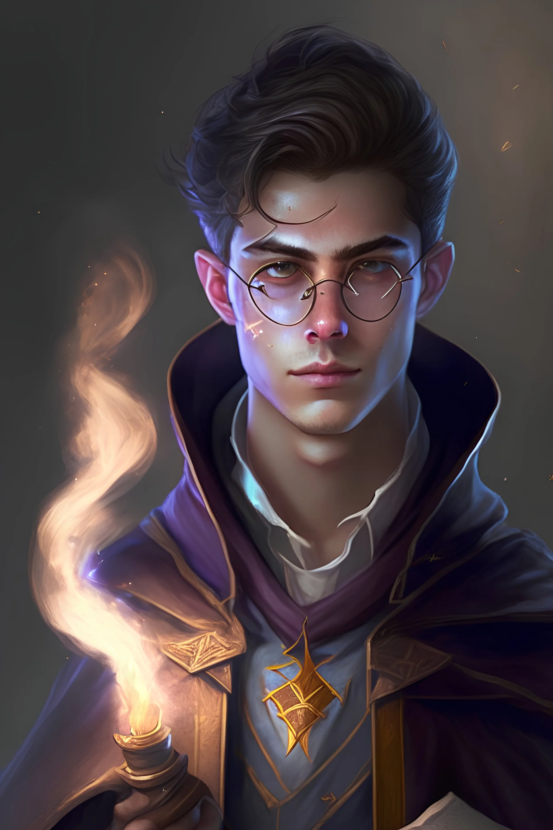 Handsome young wizard 5e