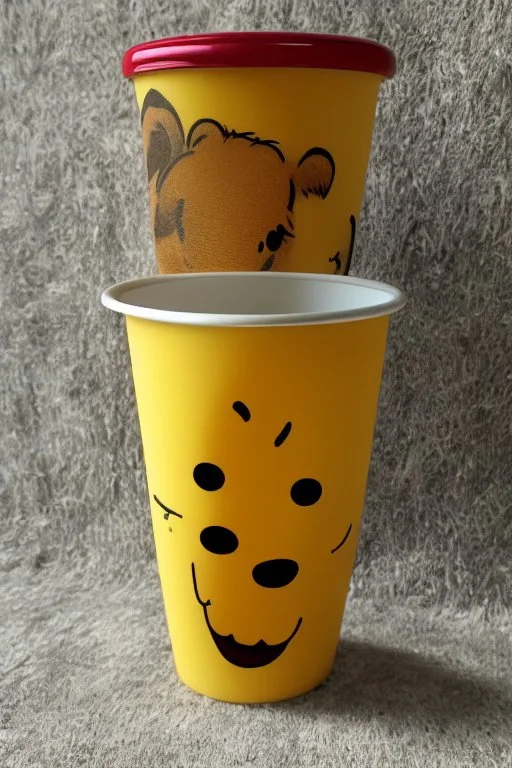 winnie the poo cup