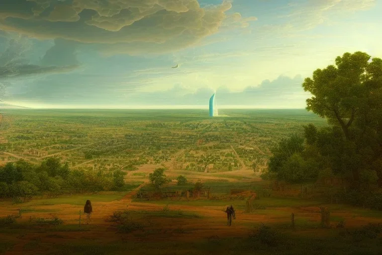 a beautiful digital illustration painting of sapulpa!!!!! oklahoma!!! by benoit b. mandelbrot, steven belledin, martin johnson heade, lee madgwick, caspar david friedrich, and david rios ferreira. 8k resolution trending on artstation concept art digital illustration