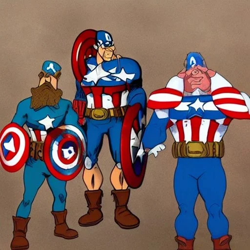 mix asterix and captain america