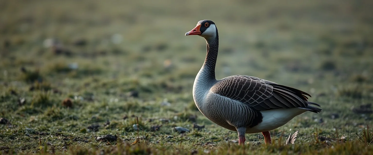 arsonist goose blob in the wild