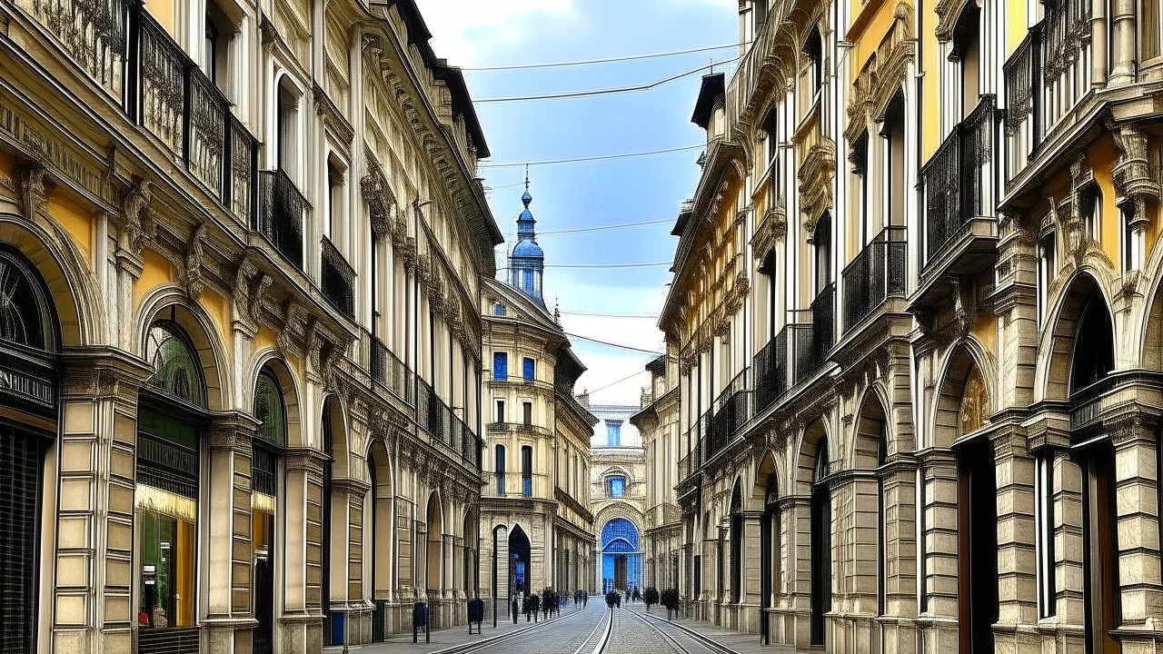 Via Po, Turin Bordered by elegant arcades and antique bookshops