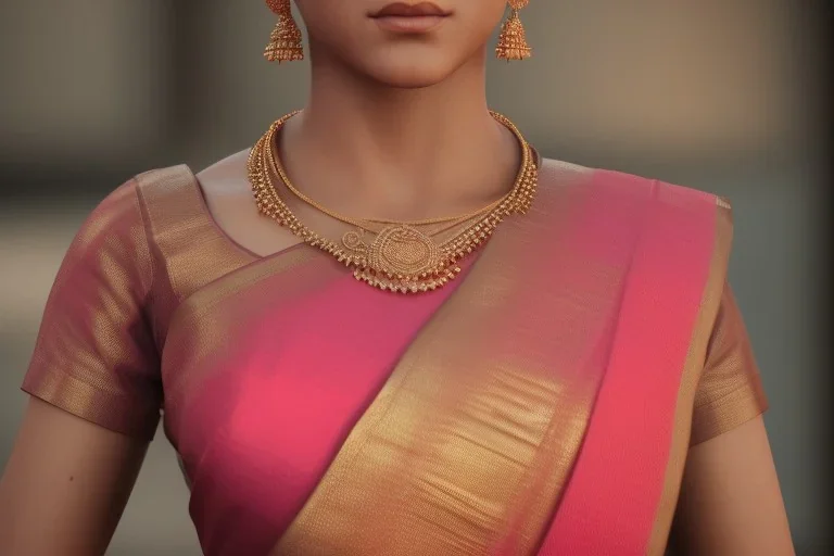 full body photo of a girl in saree i,hyperrealistic,detailed,8k,cinematic