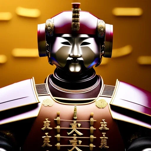 beautiful smooth realistic Japanese samurai robot body, run on dark cosmos background, dog еye, extremely sharp detail, finely tuned detail, ultra high definition, 8 k, unreal engine 5, ultra sharp focus, accurate sword wings,