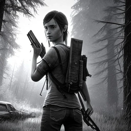 last of us ellie, highly detailed, portrait