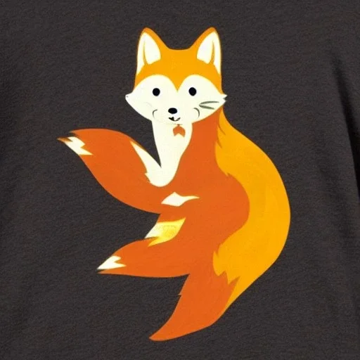 Kawaii gold fox