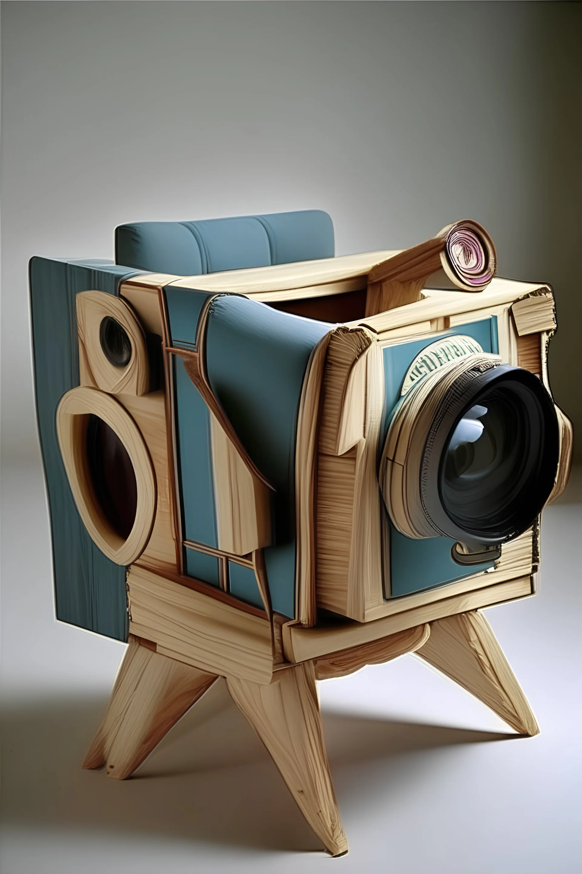 Creative furniture for camera photoghrapher