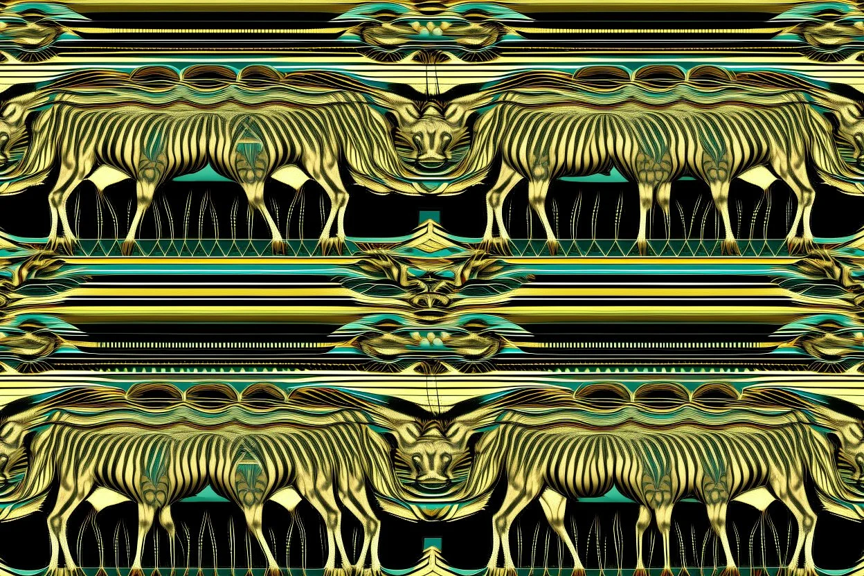 Stereoscope pattern image of an animal